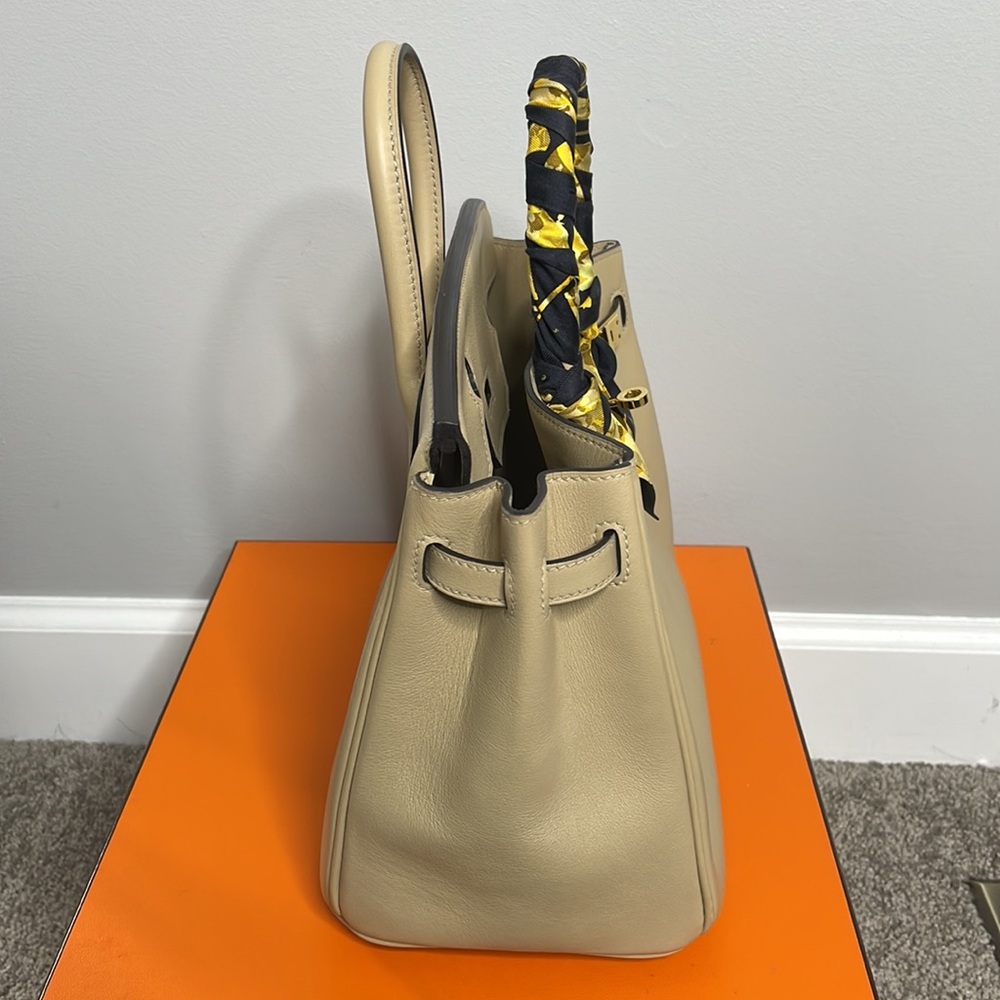 Hermes Swift Birkin 25 TRENCH C-stamp FULL set - Picture 17 of 17